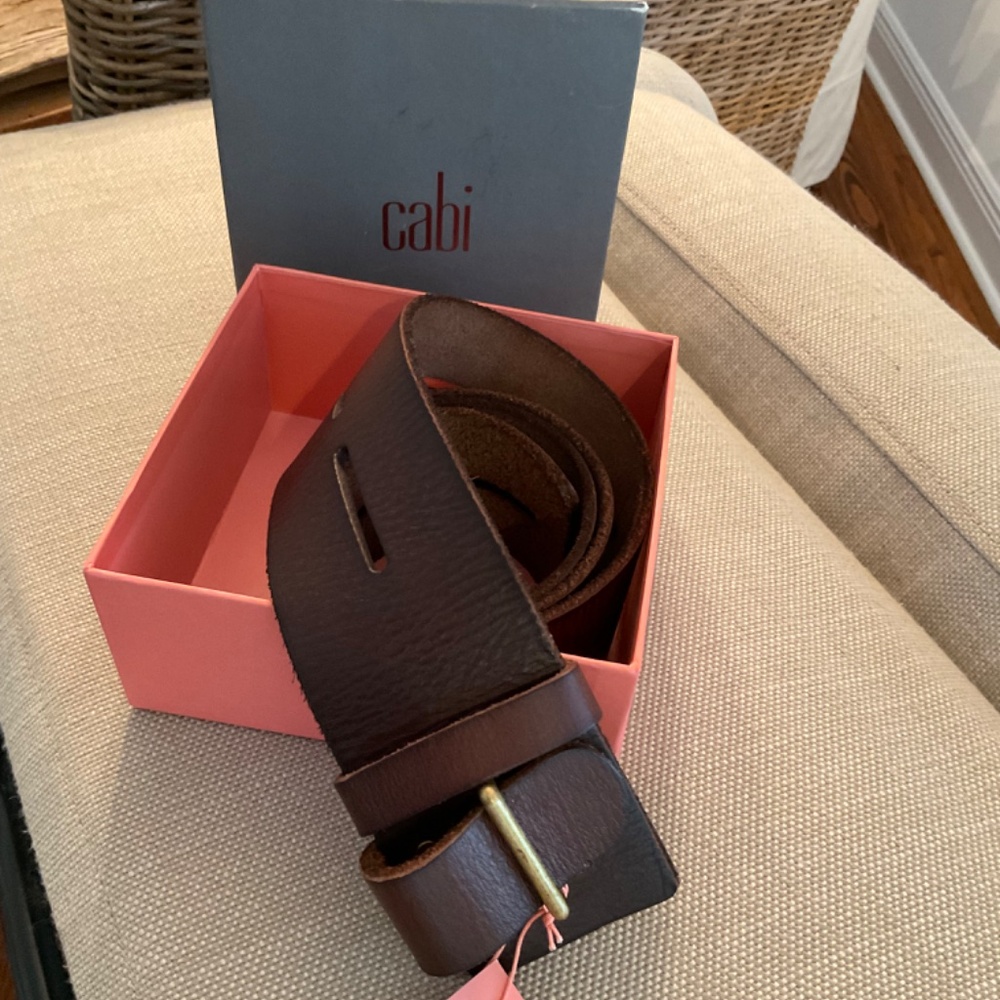 Leather belt - Picture 2 of 4